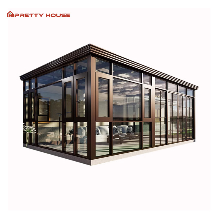 High Quality Winter Garden Room Aluminium Sunroom Conservatory Four Seasons Glass House