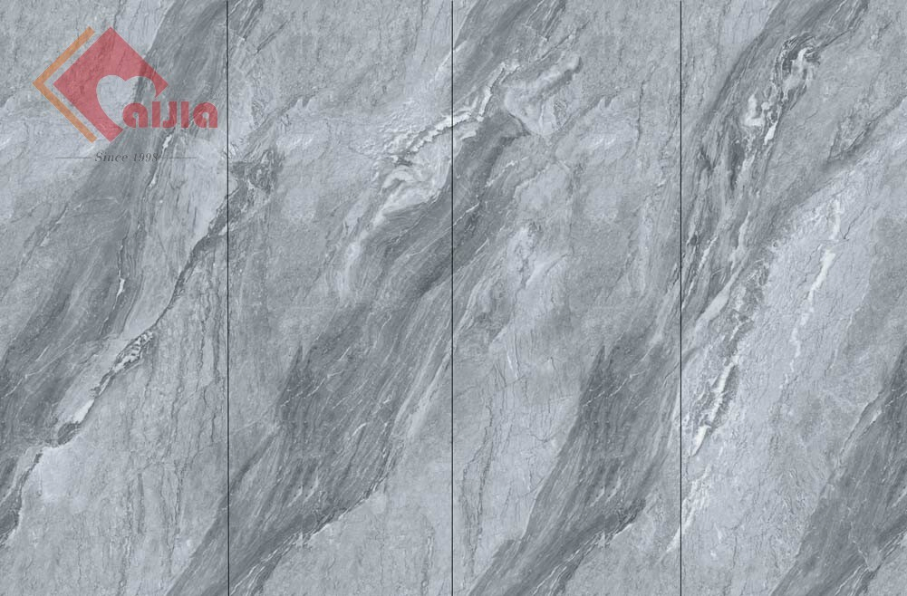 Керамогранитная плитка 750x1500 мм серый мрамор