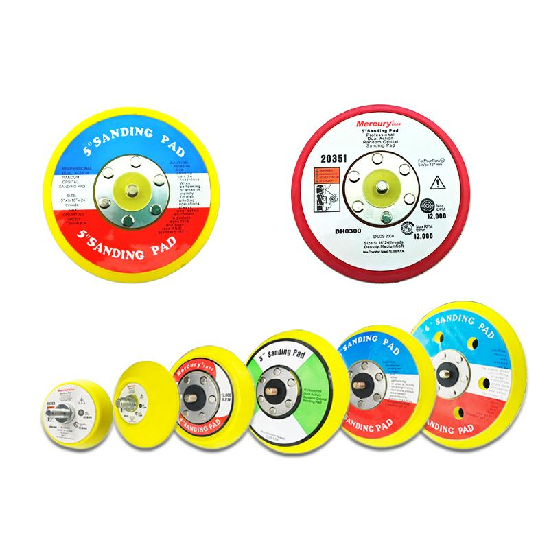 Sanding Backing Plate for Woodworking Sand Disc Pad Fits Air Sander Angle Grinder Grinding Power Tools Accessories