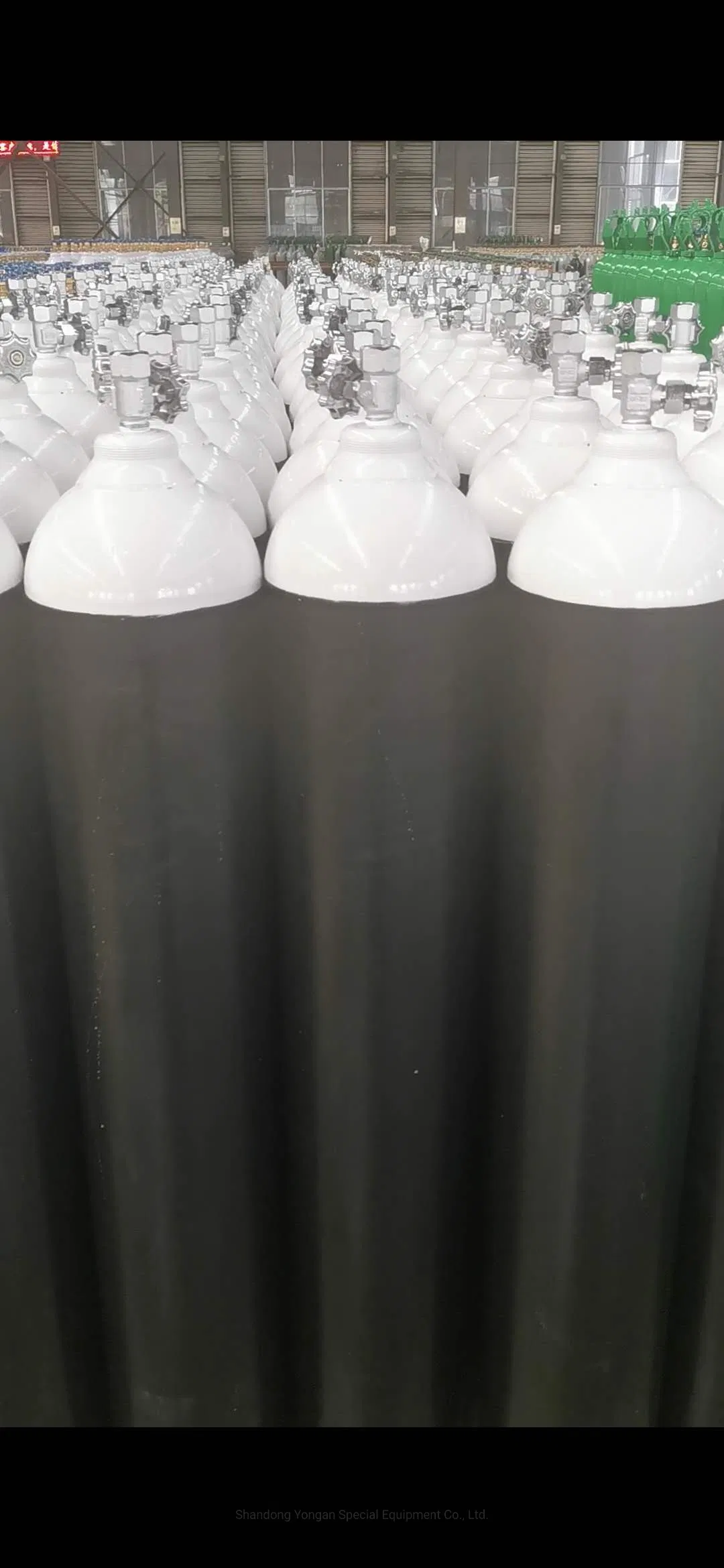 Valve on Tank with ISO9809-3 Standard 40L 5.7mm Thickness Qf-7b