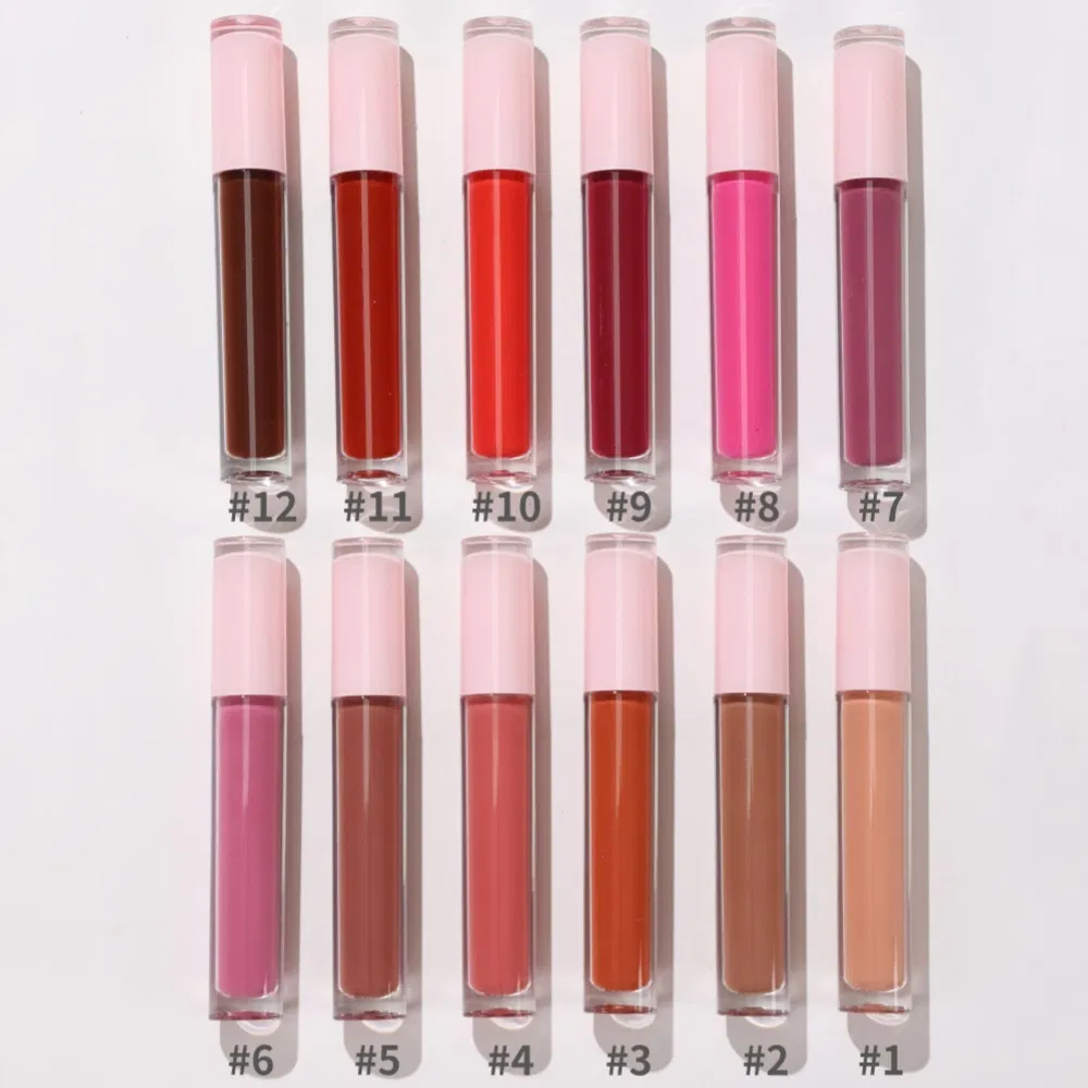 Custom Cute Lip Gloss Glossy Shiny Vegan Clear Lipgloss Vendor Private Label Lipgloss