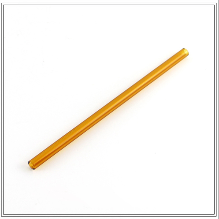 Colorful Straight Style Drinking Glass Straw