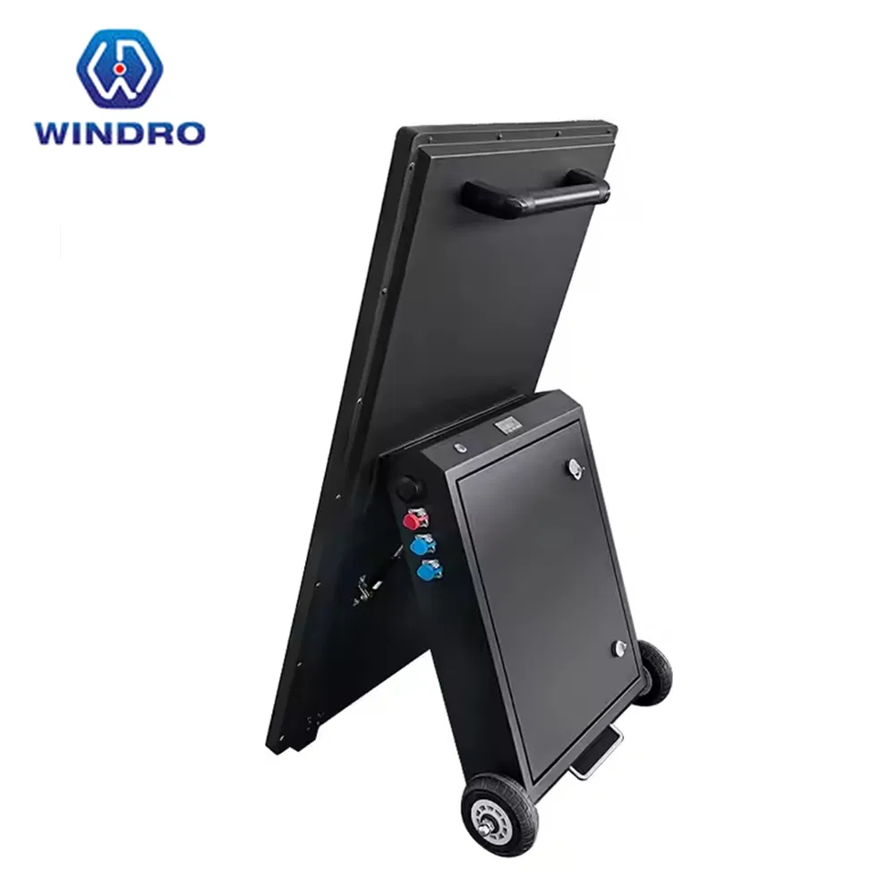 Портативный 43-дюймовый LCD дисплей для рекламы с аккумулятором