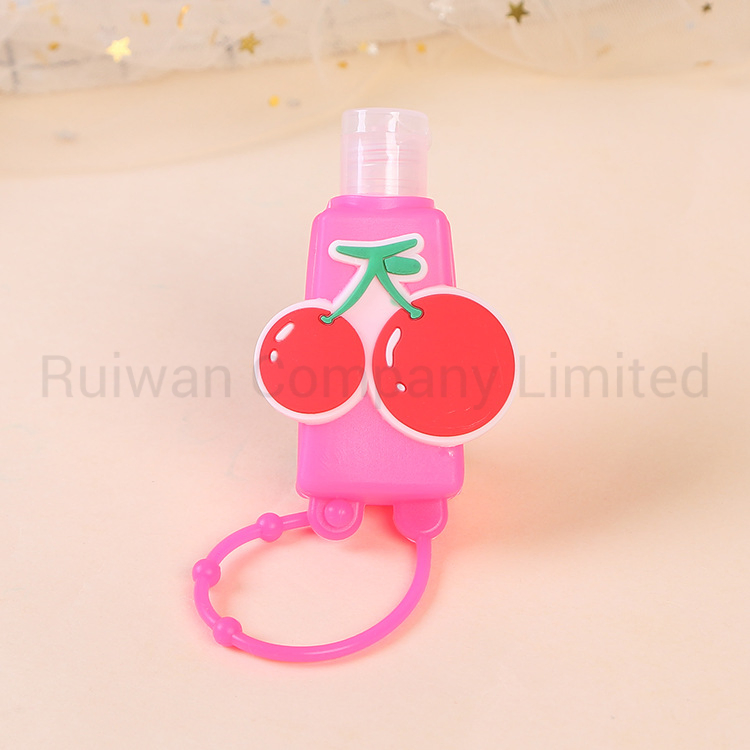Wholesale Silicone Cartoon Hand Sanitizer Keychain Bottle