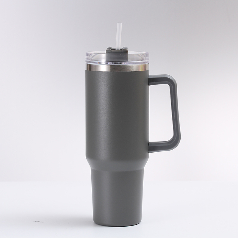 Wholesale Stainless Steel Tumbler with Lid and Straw 40oz Custom Printed Thermal Vacuum Insulated Travel Drink Cup