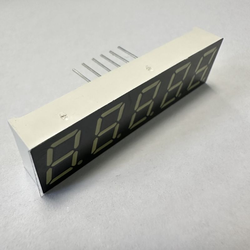 0.39" 5-Digit Blue 7-Segment LED Display, Common Cathode