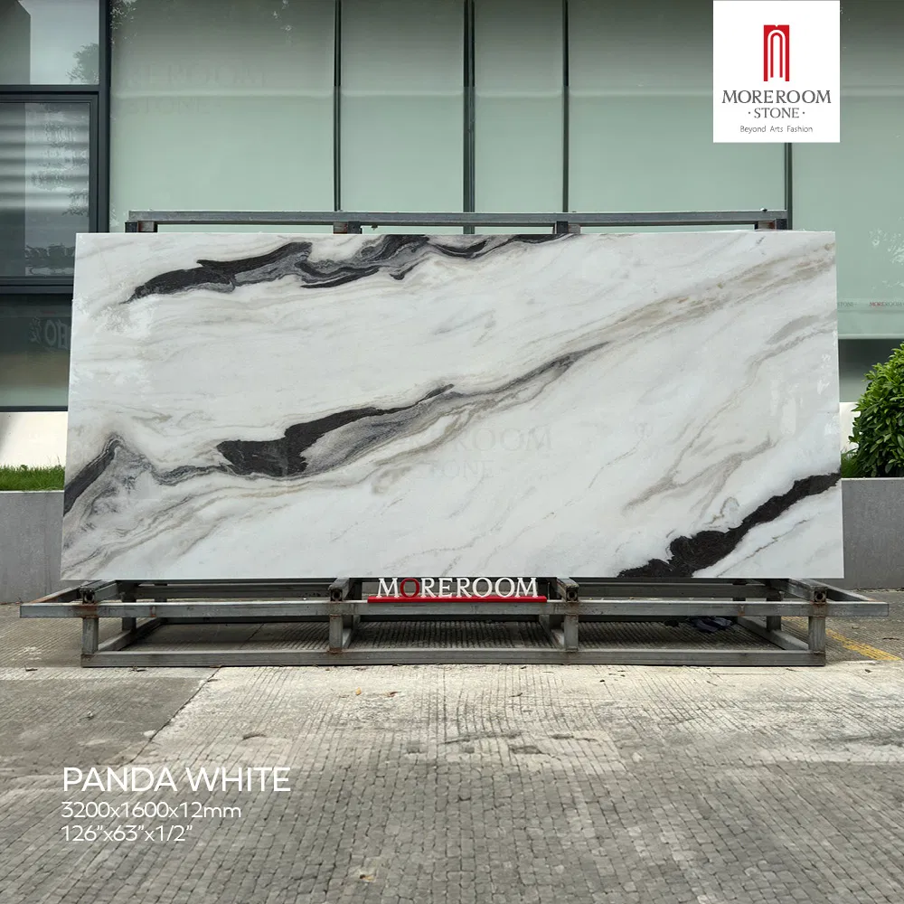 280X120 Sintered Stone Wall Panel Fast Installation Quartz Stone