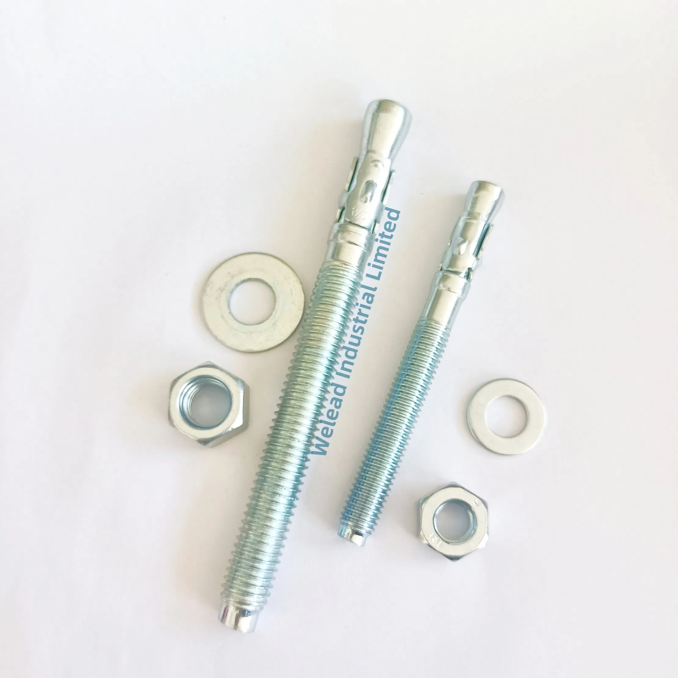 Анкерный болт M10x150 клиновой для бетона, оцинкованный