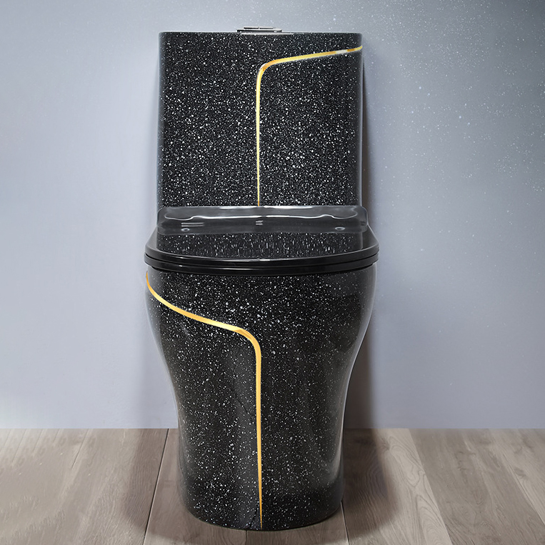 Anti-Bacterial Toilet with Self-Cleaning Glaze Surface