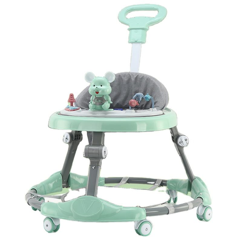 Anti-Rollover Baby Pusher Three-in-One Baby and Children Walking Multi-Function