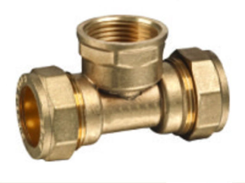 Brass Wall Plated for Copper Pipe/Copper Fitting with Female Thread