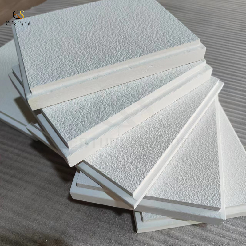 Fiberglass Tegular Edge Sound Fire Proof Acoustic Ceiling Tiles Panel for Cinema