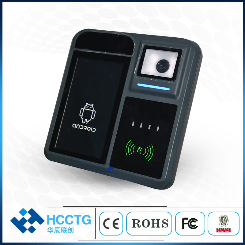 EMV PCI Android 9.0 Contactless GPS 1d 2D Qr Bus Machine Ticketing Software Scanner P18-Q