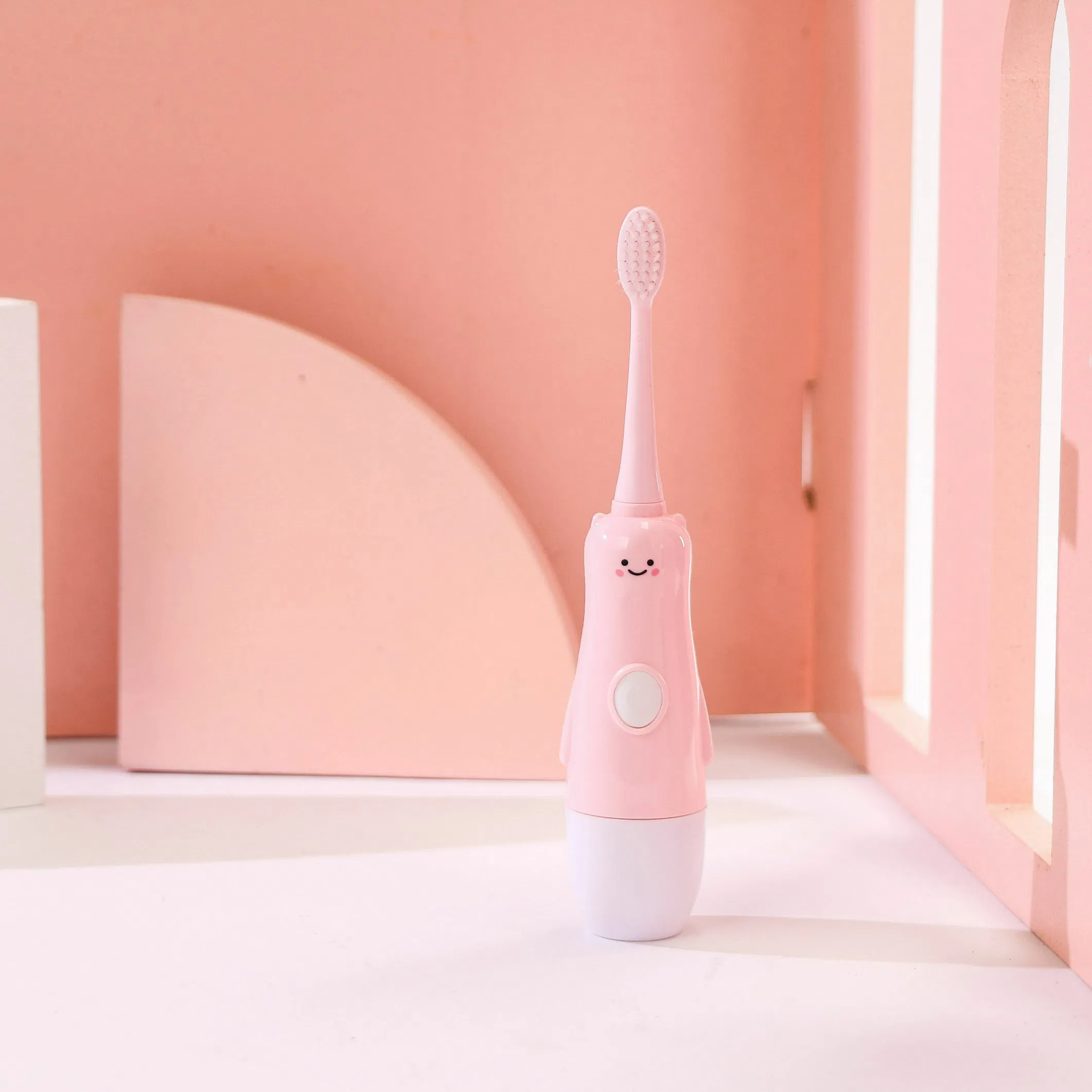 Portable Cute Personalized Care Children Waterproof Colorful Sparkling Kids Electric Toothbrush