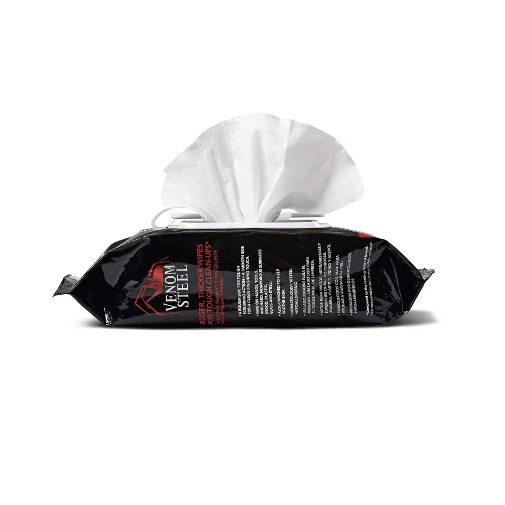 Automotive Refinishing Industrial Cleaning Wipes Nonwoven Wet Wipes China Manufacturer Supplier