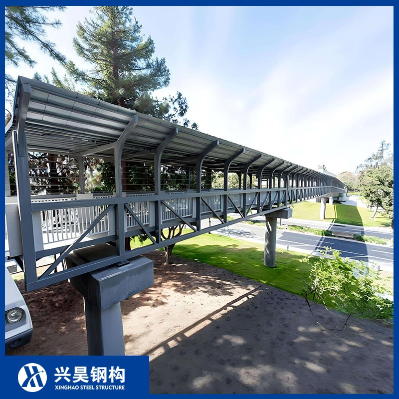 Galvanized Steel Structure Arch Bridge Welded Prefabricated Bridge for River Crossing and Urban Roads