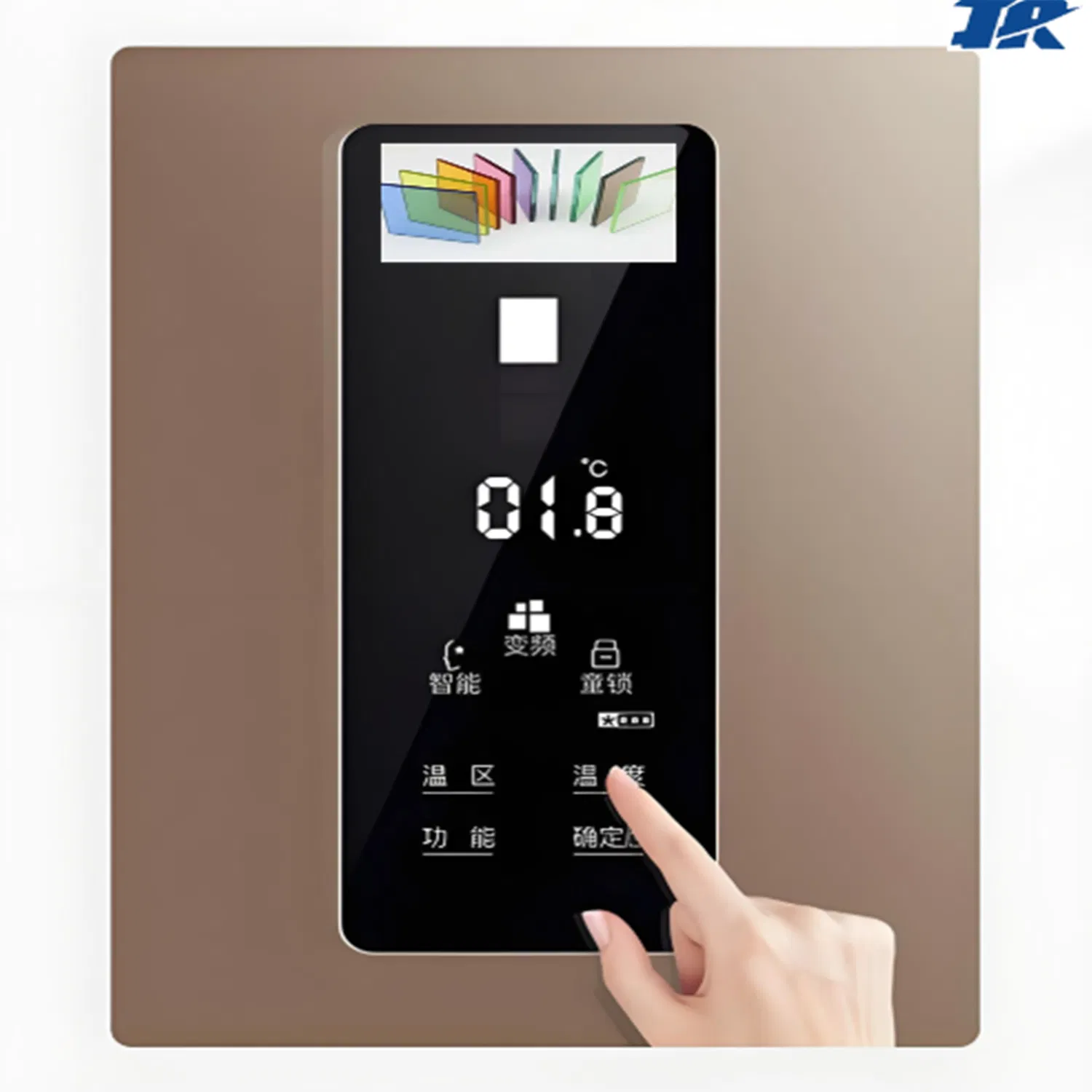 Heat-Resistant Tempered Glass for Microwave Oven Door Cover
