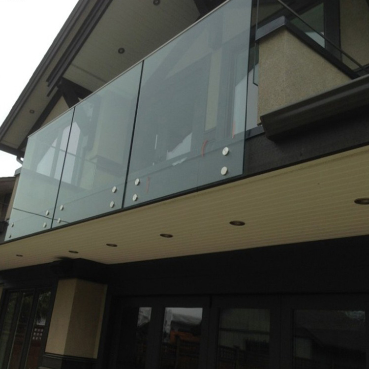 Ace High Quality Outdoor Indoor Frameless Glass Railing Glass Fixing Railing Handrails Stainless Steel Glass Standoffs