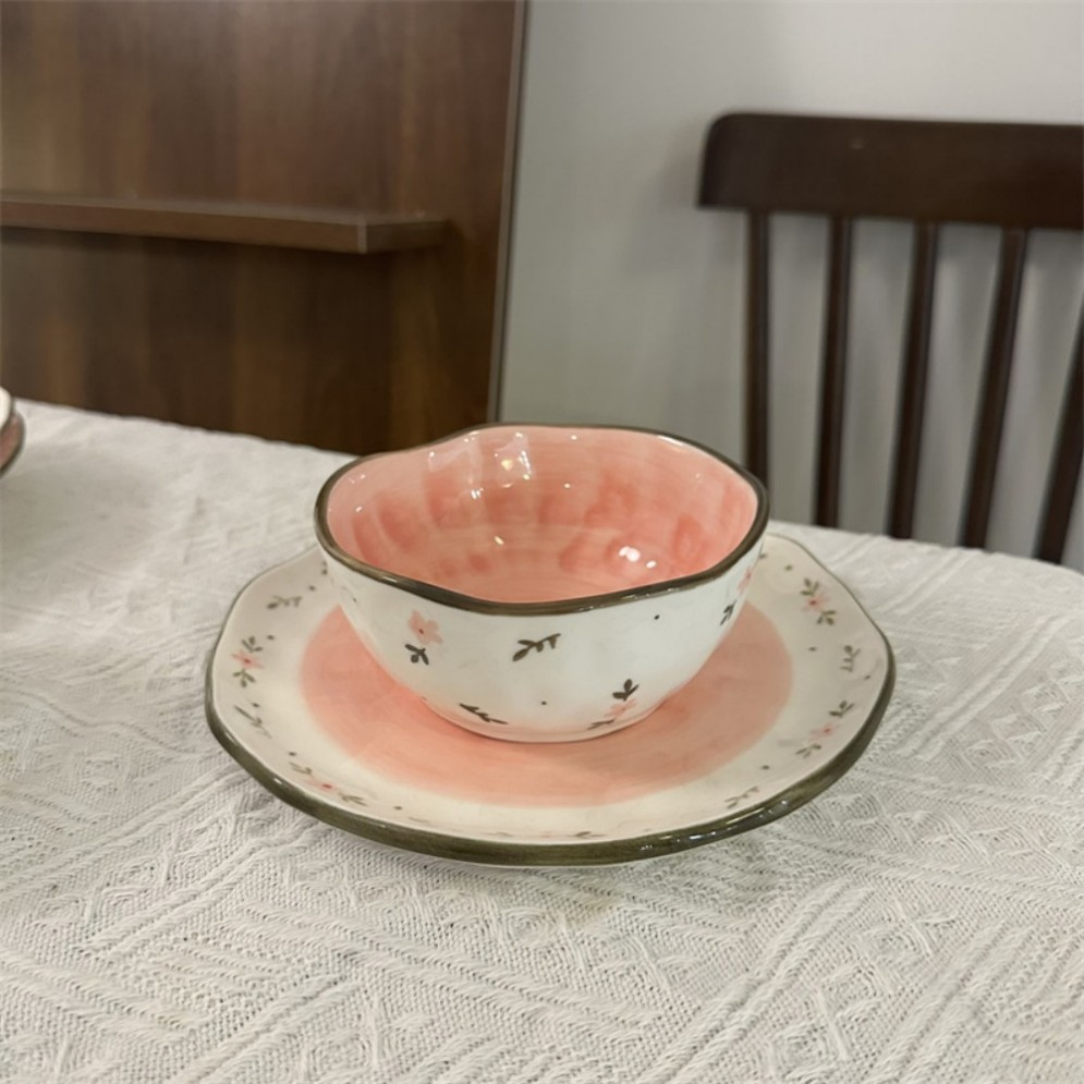 Inventory Color Glaze Hand-Painted Miscellaneous Items Special Promotion Ceramic Plates Bowls