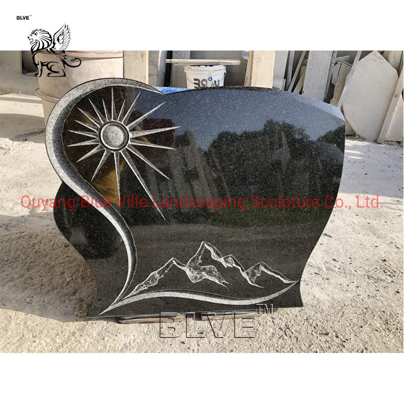 Factory European American Style Granite Tombstone and Monuments Stone Gravestone Wholesale