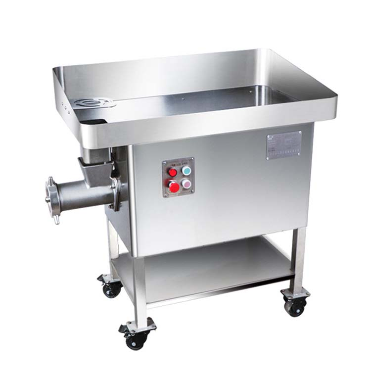 Commercial Use Electric Large Capacity Meat Grinder Machinery Meat Chopper Mixing Machine Sausage Frozen Meat Grinder Machine