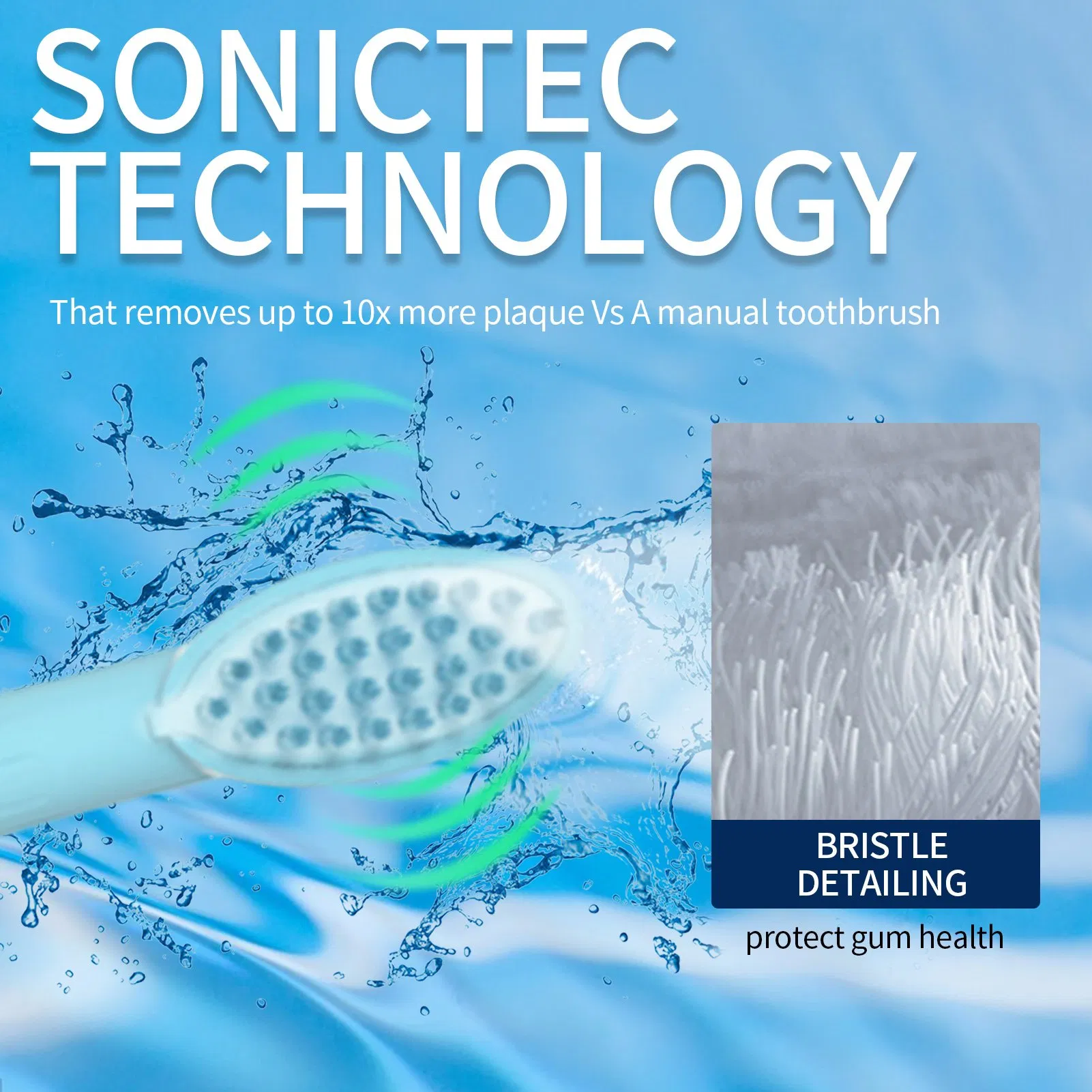 Factory Supplier High Quality USB Rechargeable Electric Toothbrush for Adult