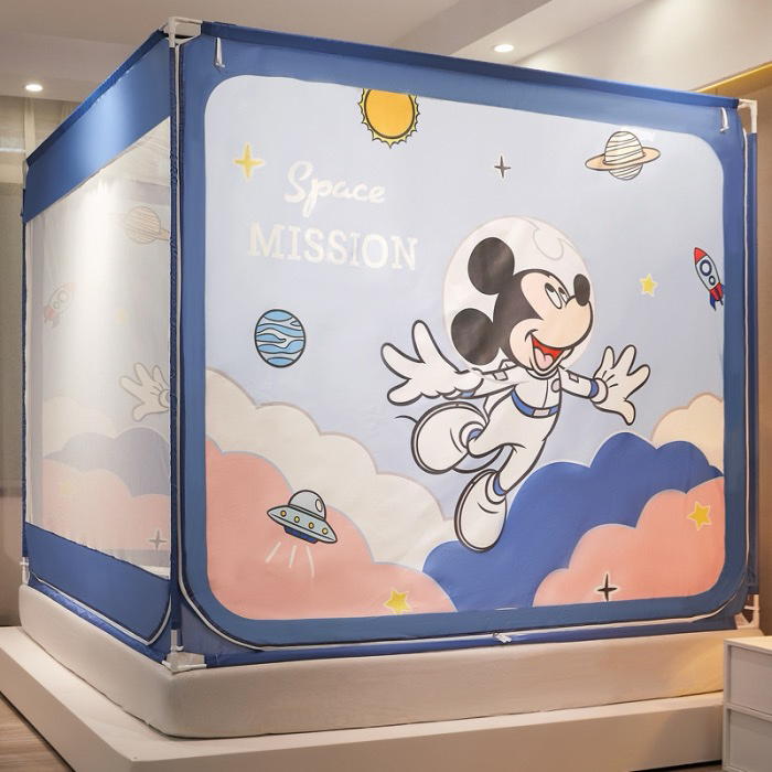 Hot Selling Themed Fitted Sheet Style Anti Fall Children's Mosquito Net