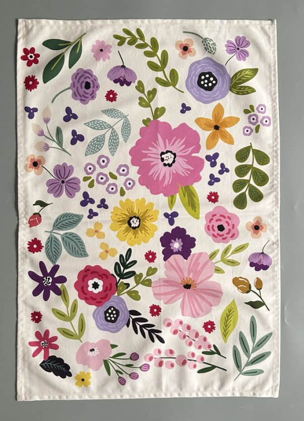 Popular Custom Digital Printed Kitchen Napkin Tea Towel