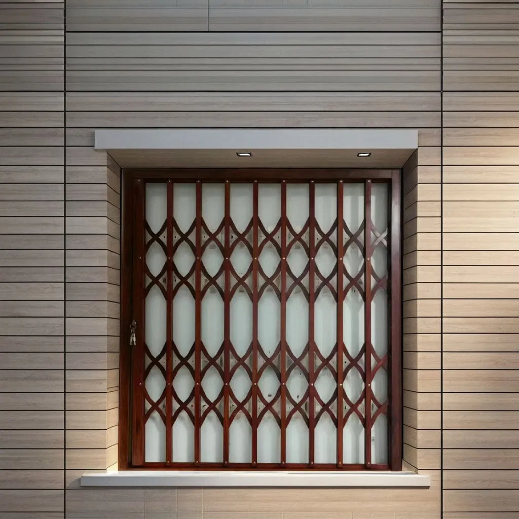 Modern Stainless Steel & Aluminium Security Grills & Bars Burglar-Proof Sliding Windows & Doors Automatic Folding Open Style