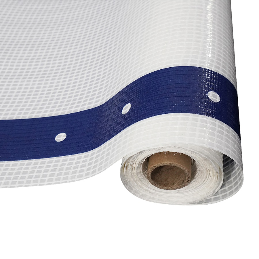 High Quality Factory Clear/White Scaffolding Plastic Covers Poly Sheeting Leno Tarpaulin