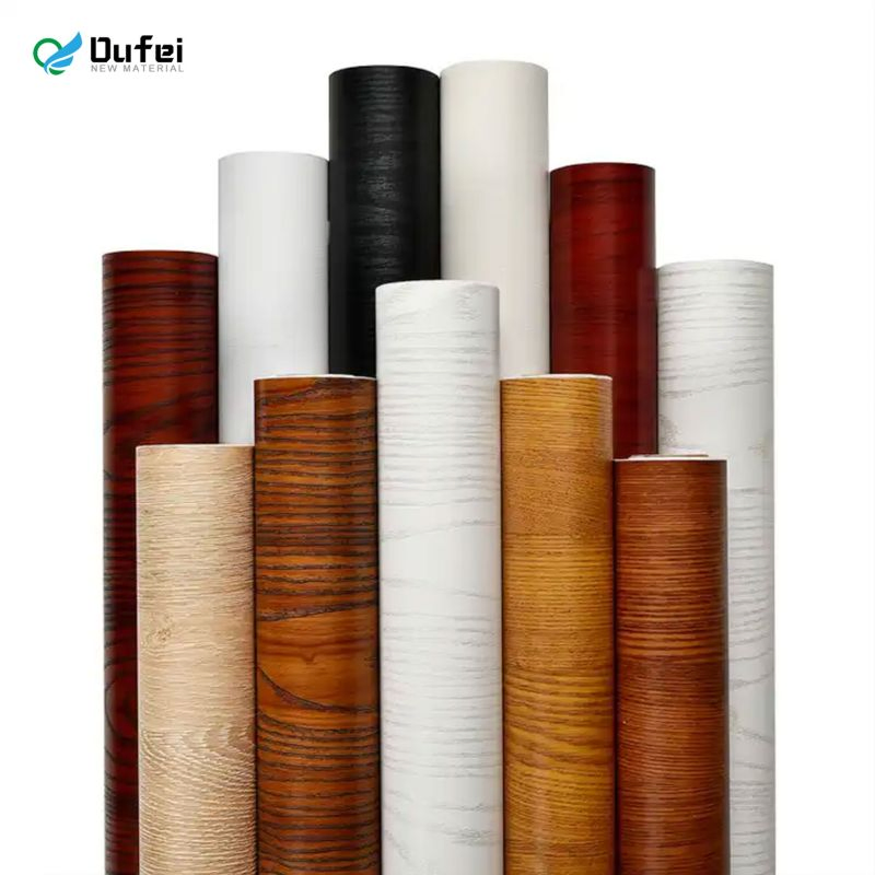 Wood Grain PVC Lamination Film PVC Decorative Film PVC Wall Panel Film