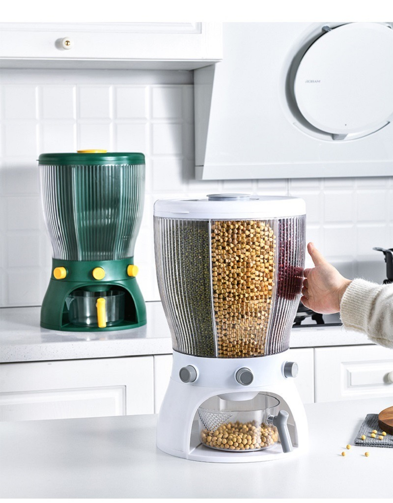 Storage Box with Lid Moisture Insect Proof Grain Organizer Bl17212