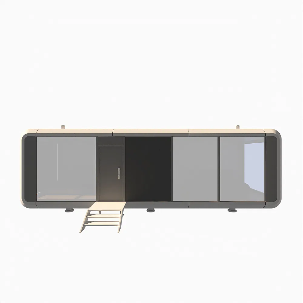 Compact Capsule House Unit Portable Space Capsule Hotel Prefabricated Room Tiny Home for Outdoor Commercial
