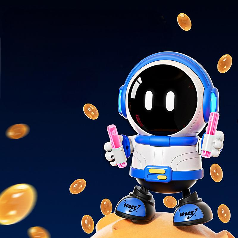 Kids' Electric Lights Music Dancing Spaceman Dancing Robot Toys