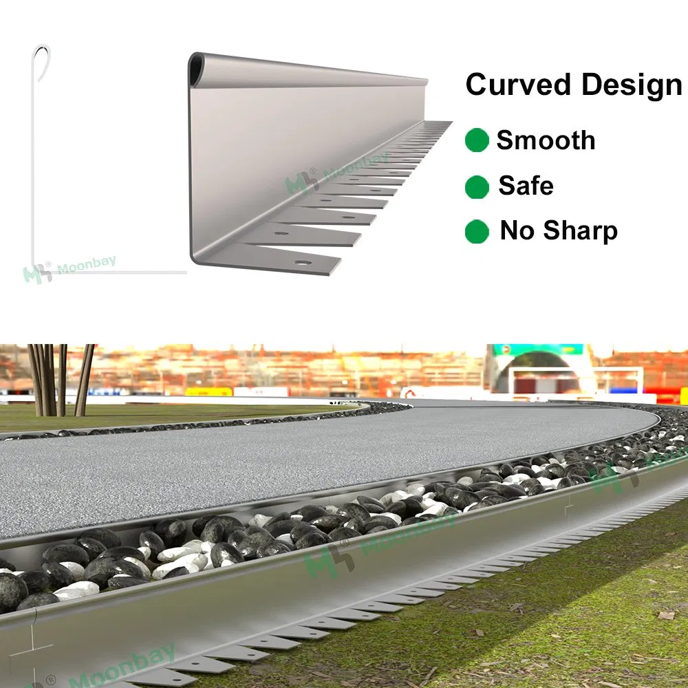 Garden Edging Lawn Border SUS 304 Stainless Steel Landscape Edge System