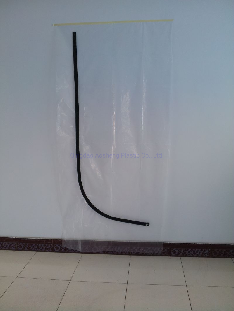 Sewed L Zipper Dust Barrier Zipper Door