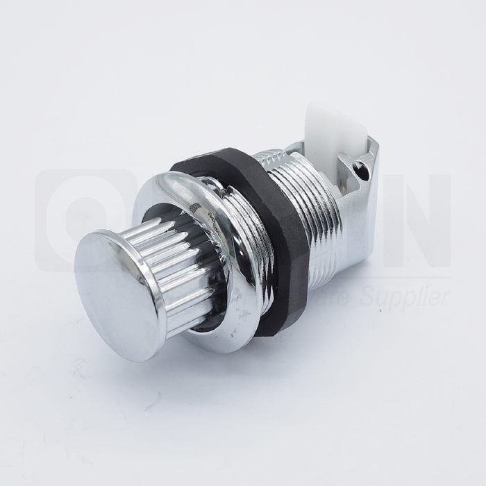 RV Caravan Camper Marine Pop-out Knob Latch Hot Push Button Catch Lock Latches Push to Close Latch