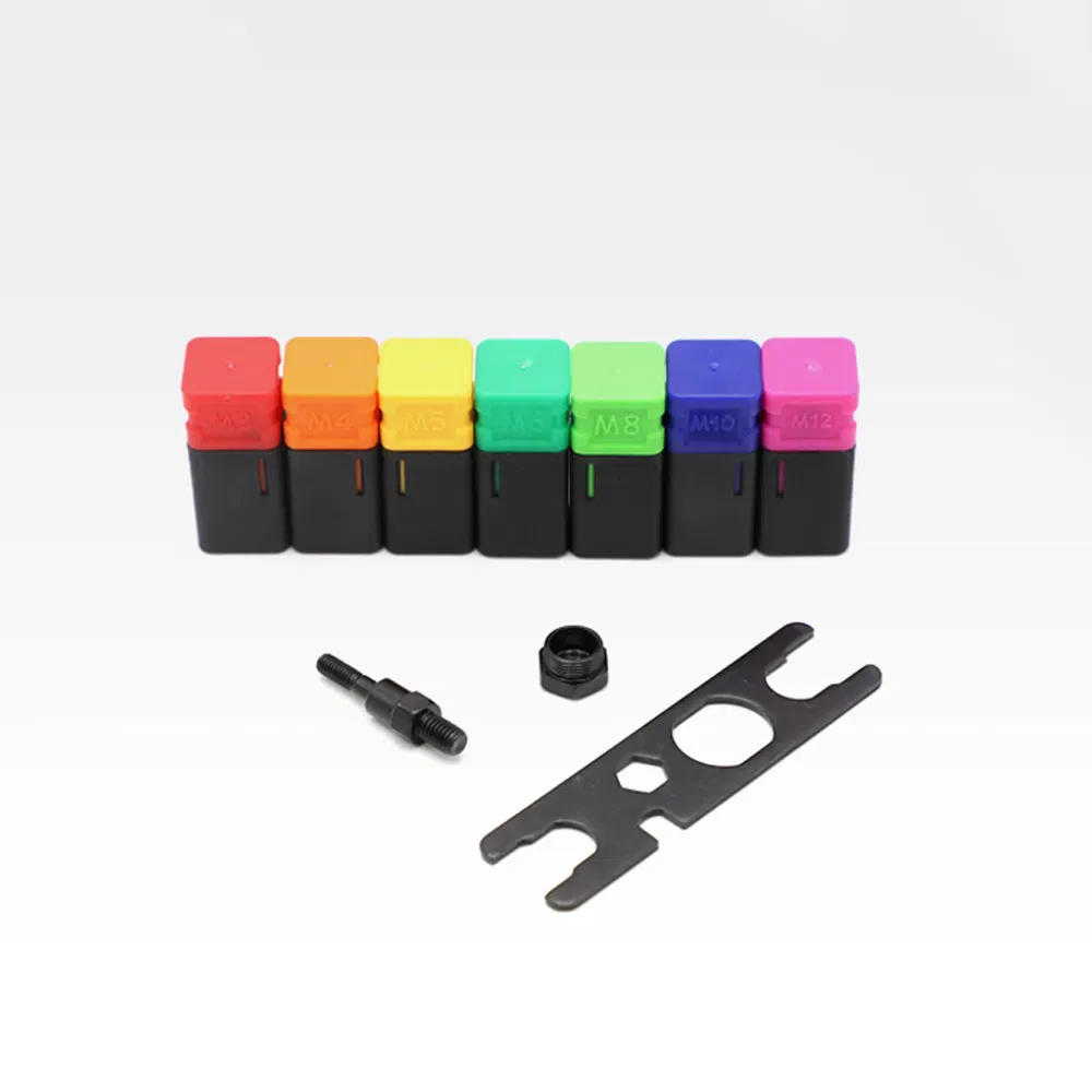 Bt-619 High Quality Heavy Duty Hand Nut Riveter 350mm Manual Rivet Nut Gun M3-M12 Hand Riveter Threaded Insert Tool Rivet Gun Cordless Riveter