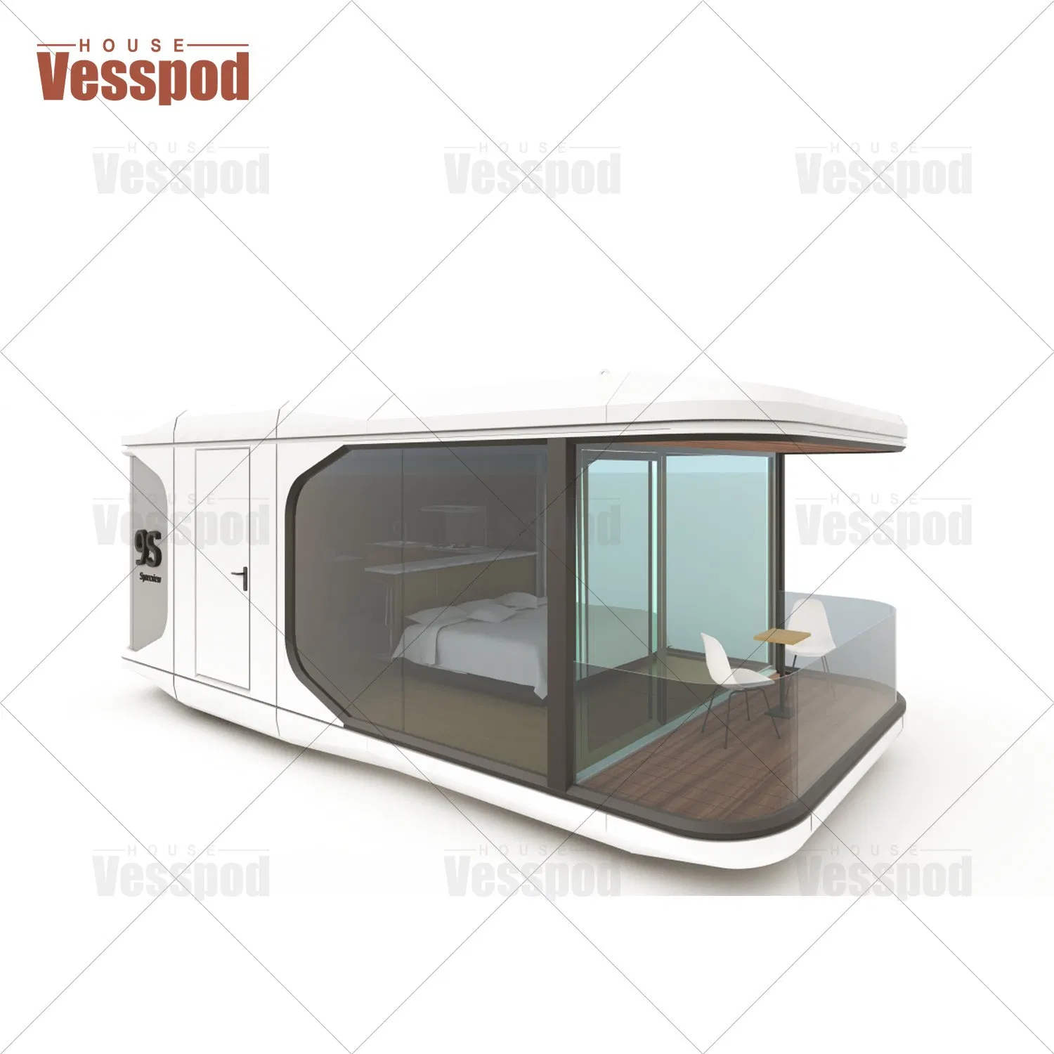 Capsule House Outdoor Modern Popular Modern Prefab Pod House Modular Units Portable Capsule Tiny House