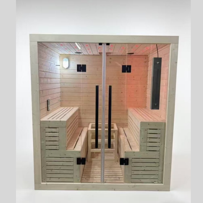 Best Selling High Quality 1-6 Person Wooden Sauna Room with CE