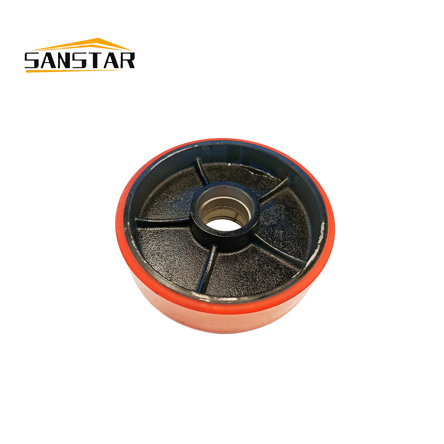 Rigid High Accuracy Ultra Durable PU Wheel Heavy Duty for Hand Pallet Jack