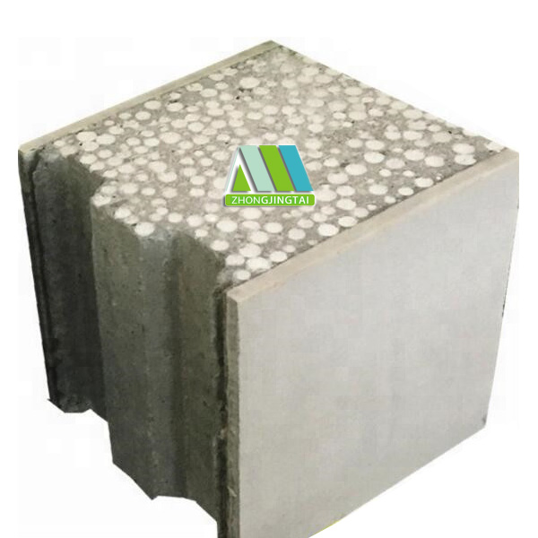 Ready for Painting/Low Cost Precast House Partition Wall Prefabricated Insulated Roof EPS Cement Sandwich Wall Panels