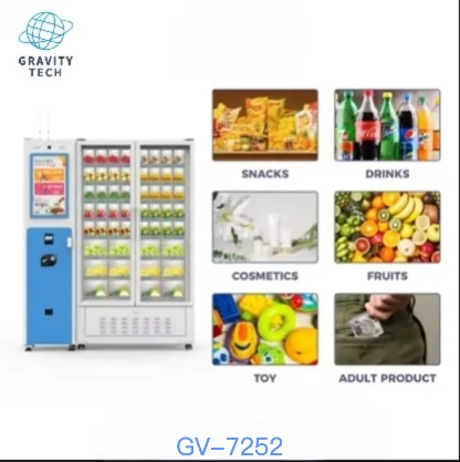 Smart Snack Vending Machine for Campus with SGS Certified Quality