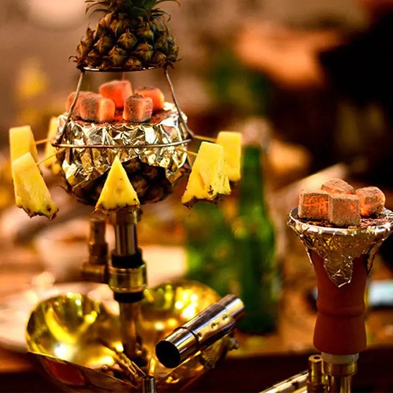 Factory Wholesale Cheap Price Disposable Aluminium Foil for Hookah Shisha High Quality Box Packing with Holes