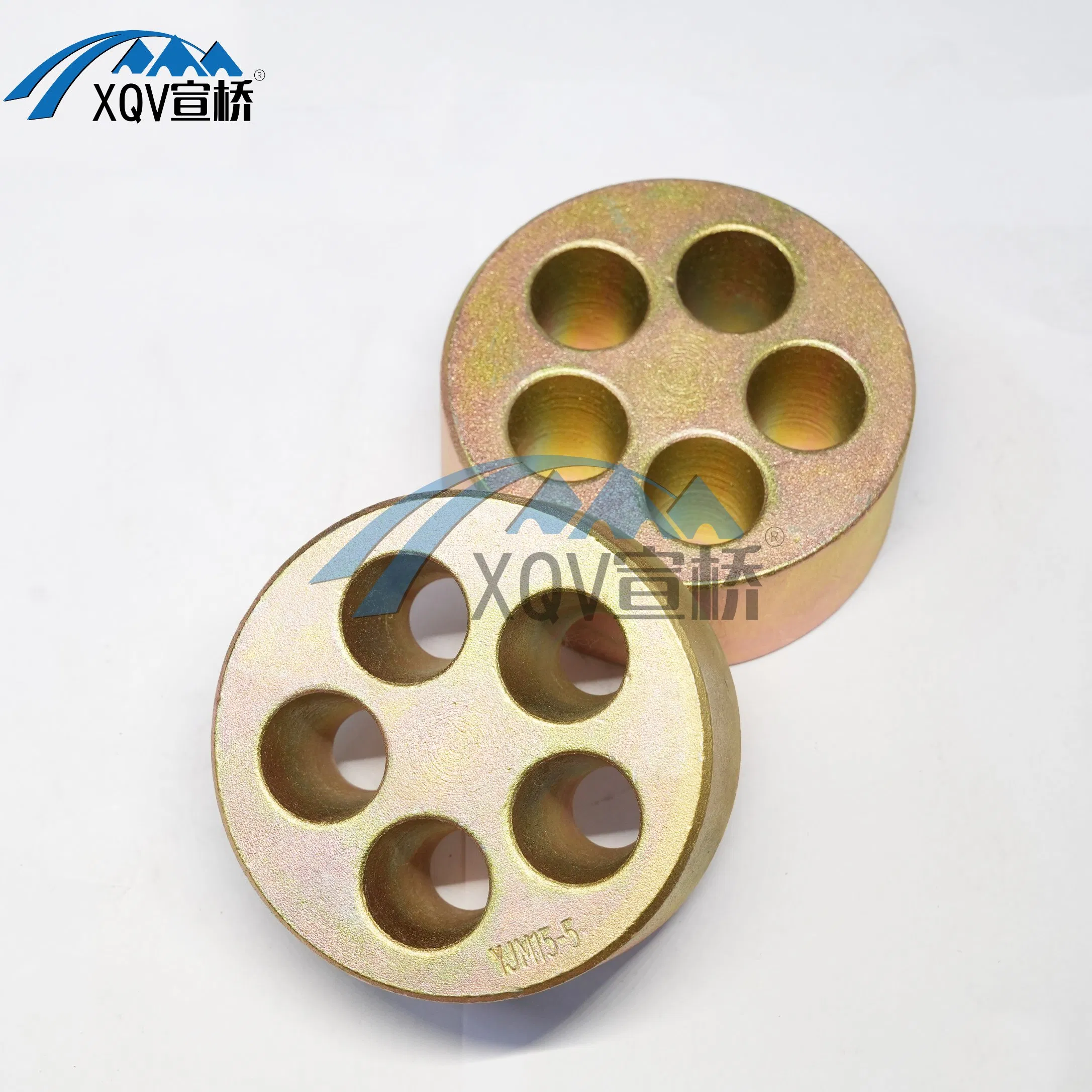 High-Strength Post Tensioned Prestressed Tendons Porous Concrete Circular Anchor