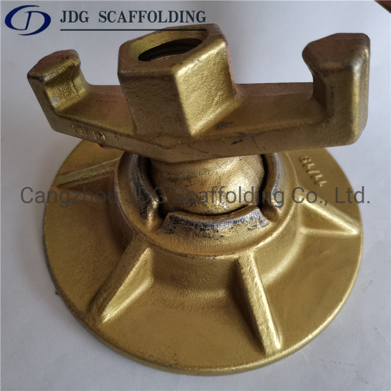 High Quality Formwork Scaffolding Accessoies Round Base Plate Swivel Wing Nut for 15/17 Tie Rod