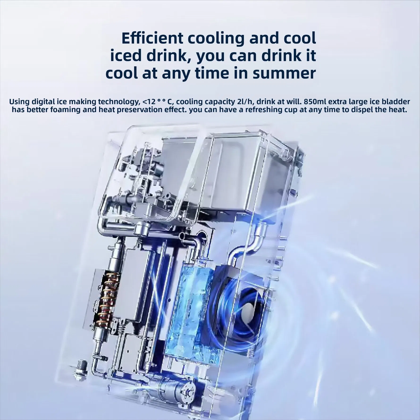 Direct Drinking Water Dispenser with UV Sterilization and Cooling