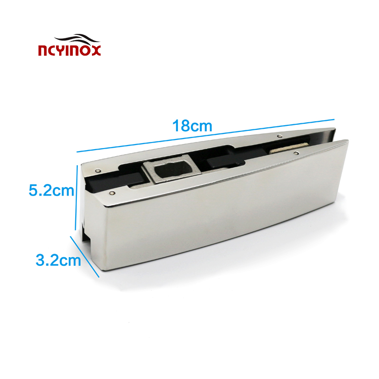Heavy Duty Stainless Steel Cover Foor Spring Glass Railing Shower Door Hinge