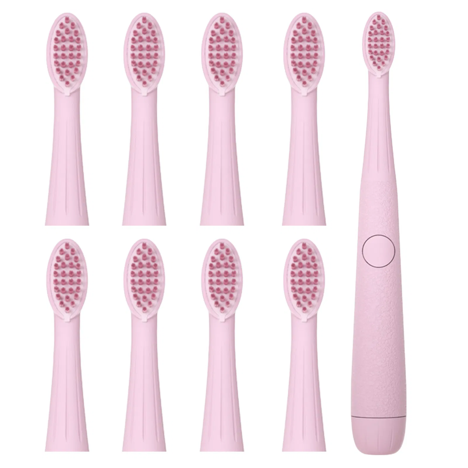 Factory Price Battery Power Rechargeable Pink Electric Toothbrush