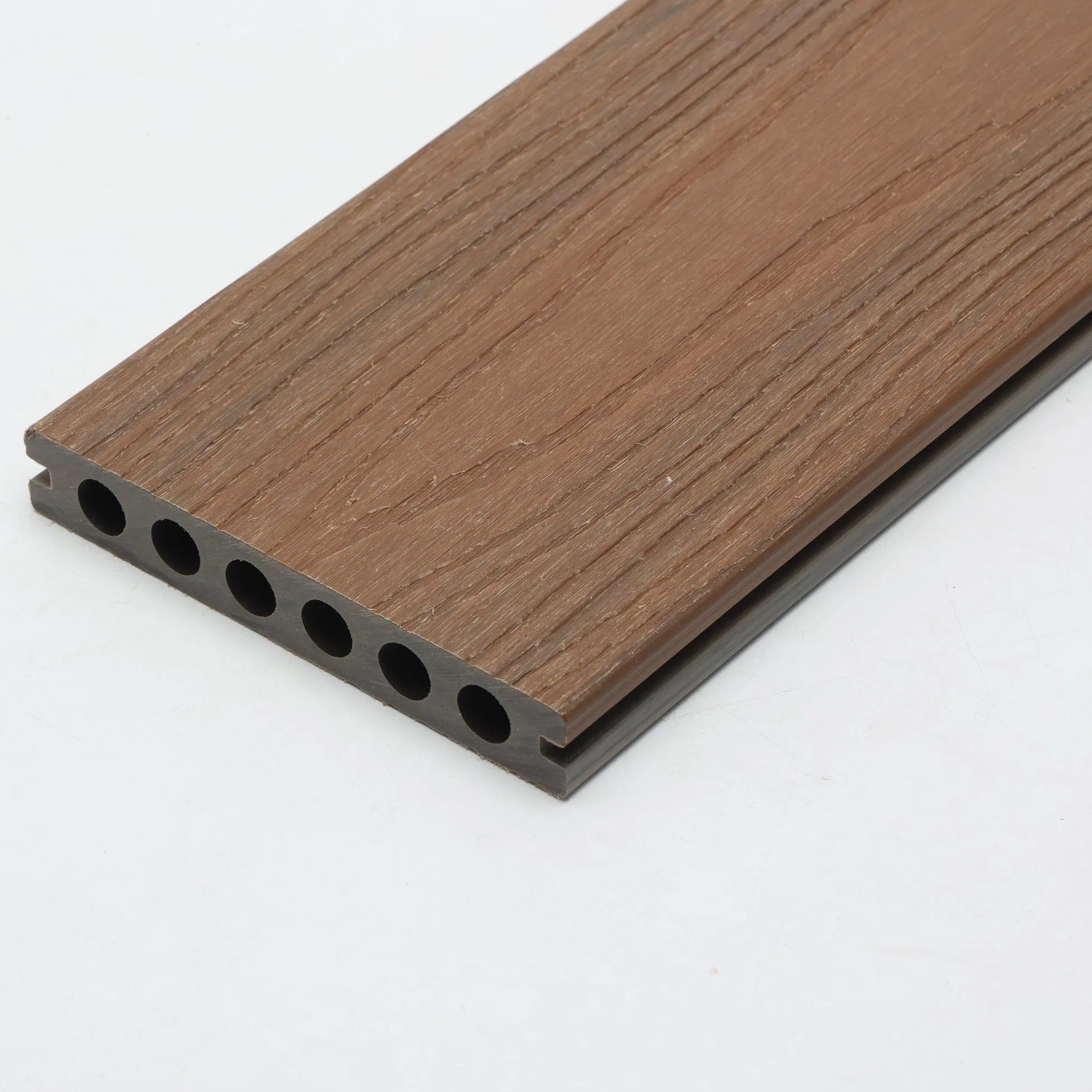 Outdoor 143h21.5 Co-Extruded Wood Plastic Composite WPC Decking for Swimming Pool